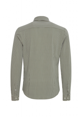 CASUAL FRIDAY Arthur 5044, Zöld Csíkos Hosszú Ing