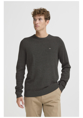 FQ1924 Granby 0883, Fekete Kötött Pulóver