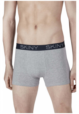 SKINY Cotton Multipack 6835, Boxernadrág, Dupla, SzürkeKék NOS