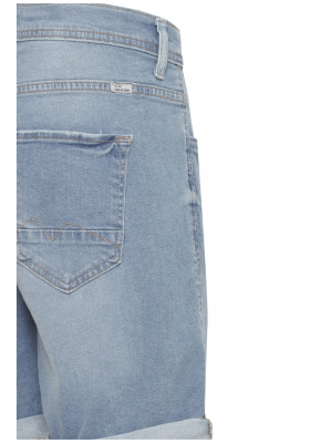 BLEND Twister 3661, Világoskék Farmer Rövidnadrág