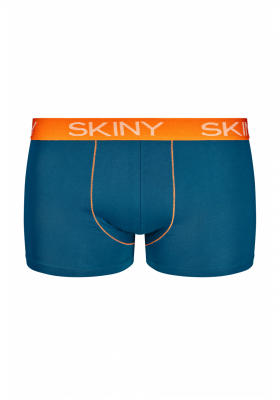 SKINY Cotton Multipack 6487, Kék Boxernadrág, Dupla Csomag