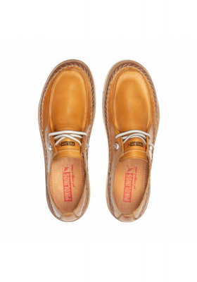 PIKOLINOS San Juan 4274C1, Borjúbőr Félcipő Cheddar