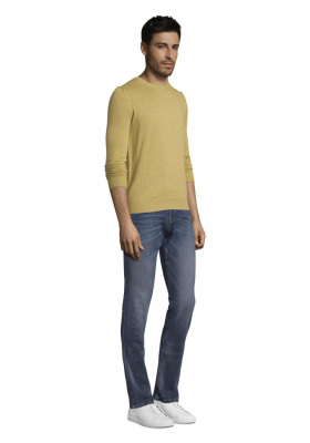 TOM TAILOR Striped 4290, Sárga Kötött Pulóve