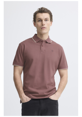 BLEND Edin 0425, Vad Gyömbér Színű Ingpóló NOOS