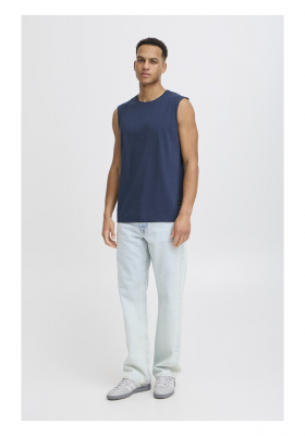 BLEND Jaxy 8770, Kék Ujjatlan Póló