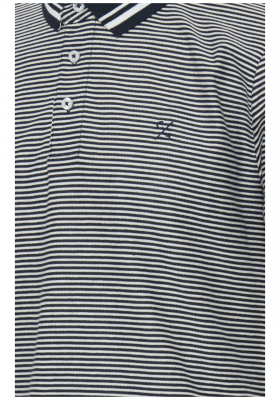 CASUAL FRIDAY Theis 3916, Kék Rövid Ujjú Ingpóló