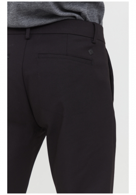 CASUAL FRIDAY Philip 2776, Fekete Elegáns Nadrág, NOOS