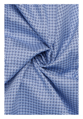 ETERNA Modern Fit 2640, Égkék Mintás Hosszú Ujjú Ing