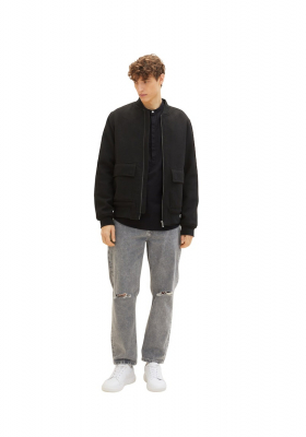 TOM TAILOR DENIM 2326 Fekete Hosszú Ujjú Ing