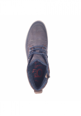 BUGATTI  3343C, Magasszárú Cipő, Kék