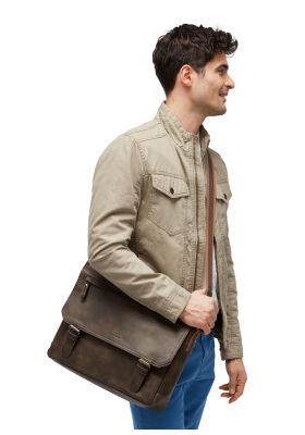 TOM TAILOR Messenger Bag 20202, Táska, Barna
