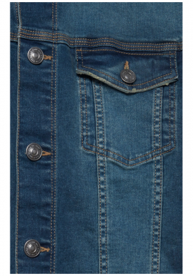 BLEND Jacket 7669, Denim Jacket, Denim, Középkék Dzseki 
