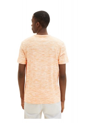 TOM TAILOR 5625, Narancssárga Rövid Ujjú Póló