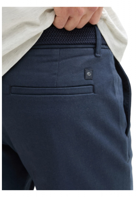 TOM TAILOR 4707, Sötétékék Chino Rövidnadrág