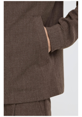 CASUAL FRIDAY Charles 5346, Barna Cippzáros Átmeneti Kabát