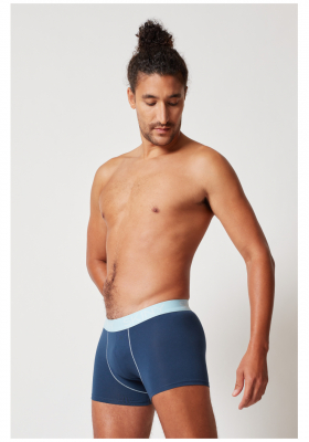 SKINY Cotton Multipack 6487, Multikolor Csíkos Boxerernadrág, Dupla Csomag