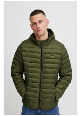 BLEND Romsey 2462, Mohazöld Kapucnis Dzseki, NOOS