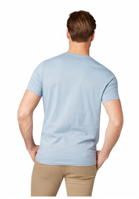 TOM TAILOR Manhattan 9891, Kék Rövid Ujjú Póló