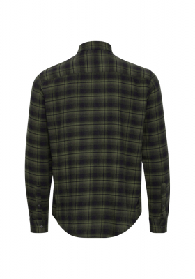 CASUAL FRIDAY Anton 4779, Zöld Kockás Hosszú Ujjú Ing