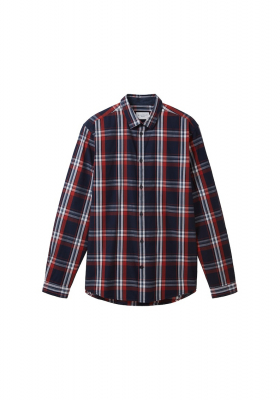 TOM TAILOR 7436, Kék Hosszú Ujjú Ing