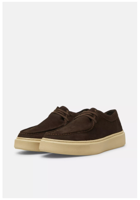 S-Oliver 3639, Barna Bőr Sneaker