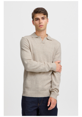 CASUAL FRIDAY Karl 5311, Drapp Kötött Pulóver