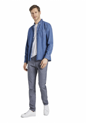 TOM TAILOR Smart Chino 7304, Szürke Chinonadrád