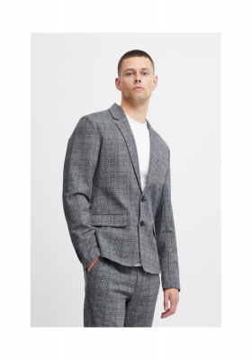 BLEND 6660, Szürke Kockás Zakó