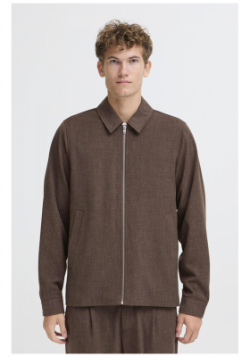 CASUAL FRIDAY Charles 5346, Barna Cippzáros Átmeneti Kabát