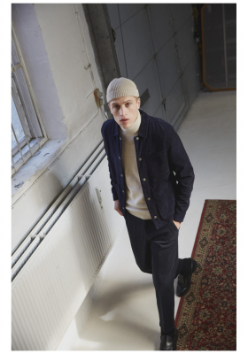 CASUAL FRIDAY Konrad Merino 1483, Bézs Kötött Garbo Pulóver, NOOS