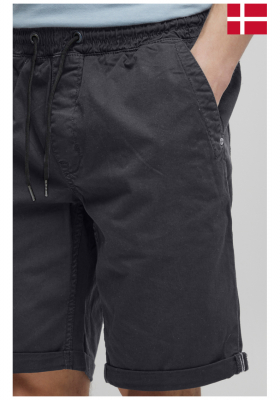 BLEND 5498, Fekete Bermuda Rövidnadrág