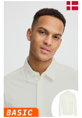 BLEND Alo 8372, Fehér Hosszú Ujjú Ing