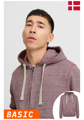 BLEND Alton 6981, Zippes-Kapucnis Pulóver