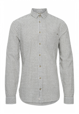 BLEND AMBITIOUS 2295, Zöld Hosszú Ujju Ing 