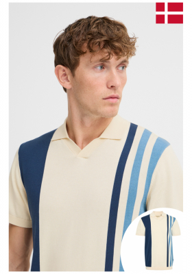 BLEND Atlas 7952, Kötött Rövid Ujjú Pulóver