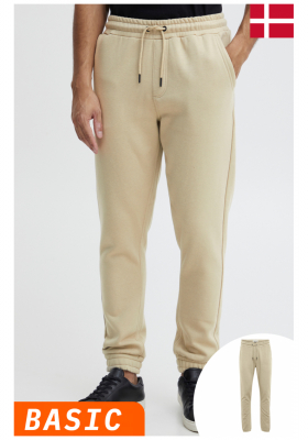 BLEND Downton 4201, Bézs Joggingnadrág, NOOS