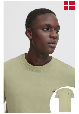 BLEND Jens 8304, Zöld Rövid Ujjú Póló