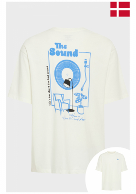 BLEND Kardo 8619, Fehér Rövid Ujjú Póló