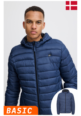 BLEND Romsey 2462, Középkék Kapucnis Dzseki, NOOS