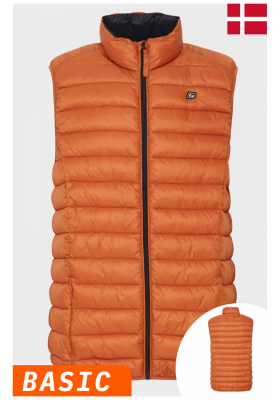 BLEND Romsey 2463, Narancssárga Steppelt Mellény 