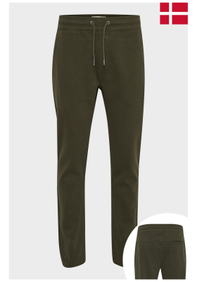 BLEND Sweatpants 4225, Zöld Joggingnadrág