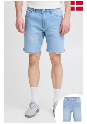 BLEND Twister 7727, Világoskék Farmer Rövidnadrág