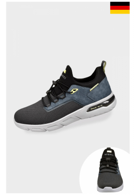 BUGATTI ADT63, Sötétszürke Sneaker Félcipő