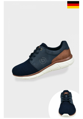 BUGATTI AFA01, Sötétkék Sneaker Félcipő