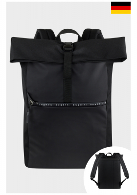 BUGATTI Blanc Delight 0701, Fekete Hátizsák