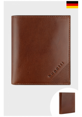 BUGATTI Nobile 5307, Barna Bőr Pénztárca