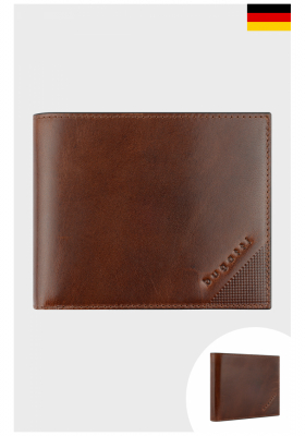 BUGATTI Nobile 5407, Barna Bőr Pénztárca