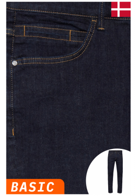 CASUAL FRIDAY 3637, Sötétkék Farmernadrág, NOOS