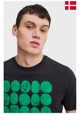 CASUAL FRIDAY Thor 4716, Kék Rövid Ujjú Póló