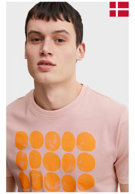 CASUAL FRIDAY Thor 4716, Pink Rövid Ujjú Póló